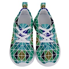 Mosaic Triangle Symmetry Running Shoes by Apen