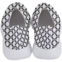 Black Pattern Halftone Wallpaper No Lace Lightweight Shoes View4