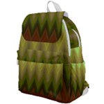 Zig Zag Chevron Classic Pattern Top Flap Backpack