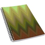 Zig Zag Chevron Classic Pattern 5.5  x 8.5  Notebook