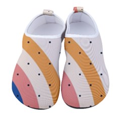 Retro Abstract Geometric Men s Sock-style Water Shoes by Modalart