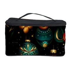 Christmas Ornaments Cosmetic Storage Case by Modalart
