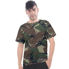 Camouflage Pattern Fabric Men s Sport Top by Bedest