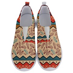 Ethnic-tribal-pattern-background No Lace Lightweight Shoes by Apen