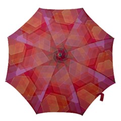 Abstract Background Texture Pattern Hook Handle Umbrellas (small)
