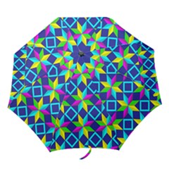 Pattern Star Abstract Background Folding Umbrellas