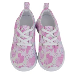 Valentine Background Hearts Bokeh Running Shoes by Ravend