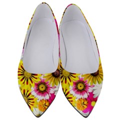 Flowers Blossom Bloom Nature Plant Women s Low Heels by Amaryn4rt