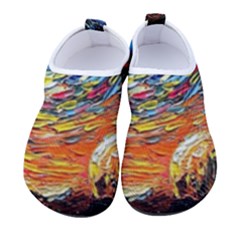 Tardis Starry Night Doctor Who Van Gogh Parody Men s Sock-style Water Shoes by Modalart