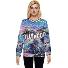 Hollywood Art Starry Night Van Gogh Hidden Pocket Sweatshirt by Modalart