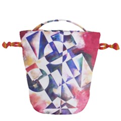 Abstract Art Work 1 Drawstring Bucket Bag by mbs123