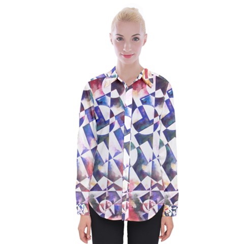 Abstract Art Work 1 Womens Long Sleeve Shirt by mbs123