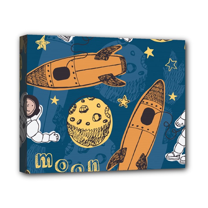 Missile Pattern Canvas 10  x 8  (Stretched)
