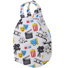 Cinema Icons Pattern Seamless Signs Symbols Collection Icon Travel Backpack