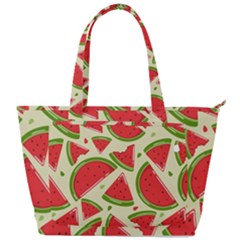 Cute Watermelon Seamless Pattern Back Pocket Shoulder Bag  by Pakjumat