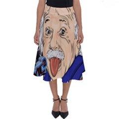 Albert Einstein Physicist Perfect Length Midi Skirt