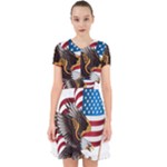 American Eagle Clip Art Adorable in Chiffon Dress