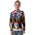 American Eagle Clip Art Kids  Long Sleeve Shirt