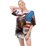 American Eagle Clip Art Oversized Chiffon Top