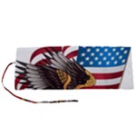 American Eagle Clip Art Roll Up Canvas Pencil Holder (S)