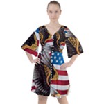 American Eagle Clip Art Boho Button Up Dress