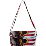 American Eagle Clip Art Removable Strap Clutch Bag