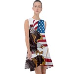 American Eagle Clip Art Frill Swing Dress