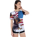 American Eagle Clip Art Perpetual Short Sleeve T-Shirt