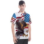 American Eagle Clip Art Men s Polo T-Shirt
