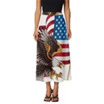 American Eagle Clip Art Classic Midi Chiffon Skirt