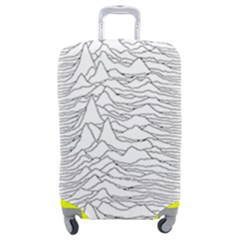 Joy Division Unknown Pleasures Luggage Cover (medium) by Maspions