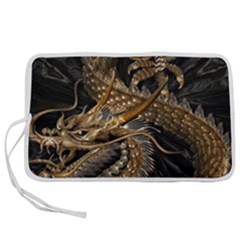 Fantasy Dragon Pentagram Pen Storage Case (m)