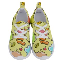 Cute Sketch Child Graphic Funny Running Shoes by Hannah976