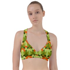 Texture Plant Herbs Herb Green Sweetheart Sports Bra by Hannah976
