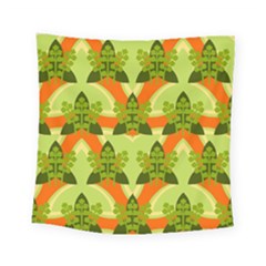 Texture Plant Herbs Herb Green Square Tapestry (small) by Hannah976