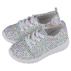 Dots Color Rows Columns Background Kids  Lightweight Sports Shoes by Hannah976