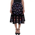 Rosette Cathedral Perfect Length Midi Skirt