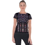Rosette Cathedral Short Sleeve Sports Top 