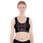 Rosette Cathedral Sports Bra With Pocket