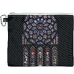 Rosette Cathedral Canvas Cosmetic Bag (XXXL)