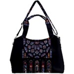 Rosette Cathedral Double Compartment Shoulder Bag