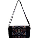 Rosette Cathedral Removable Strap Clutch Bag