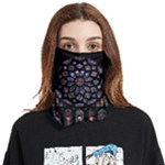 Rosette Cathedral Face Covering Bandana (Two Sides)