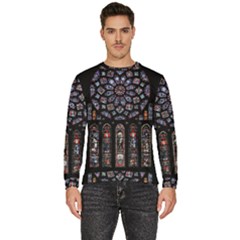 Rosette Cathedral Men s Fleece Sweatshirt by Hannah976