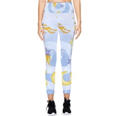 Science Fiction Outer Space Pocket Leggings 