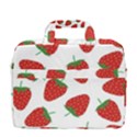 Seamless Pattern Fresh Strawberry MacBook Pro 13  Shoulder Laptop Bag  View4