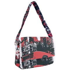 Cars City Fear This Poster Courier Bag by Sarkoni