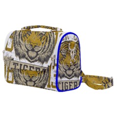 1813 River City Tigers Athletic Department Satchel Shoulder Bag by Sarkoni