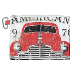 Perfect American Vintage Classic Car Signage Retro Style Canvas Cosmetic Bag (xl) by Sarkoni