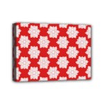 Christmas Snowflakes Background Pattern Mini Canvas 7  x 5  (Stretched)